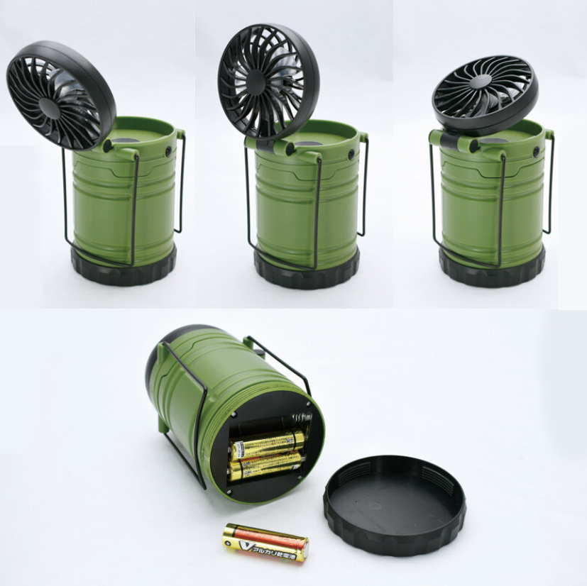 Handy Electric Fan LED Lantern